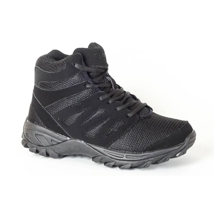 Mt. Emey 9713 Black - Men's Added-depth Mesh Walking Boots