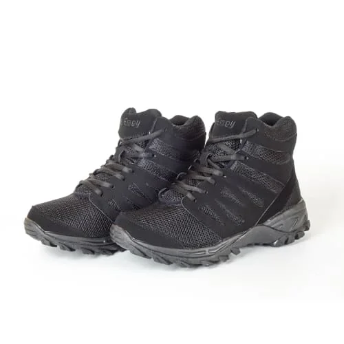 Mt. Emey 9713 Black - Men's Added-depth Mesh Walking Boots