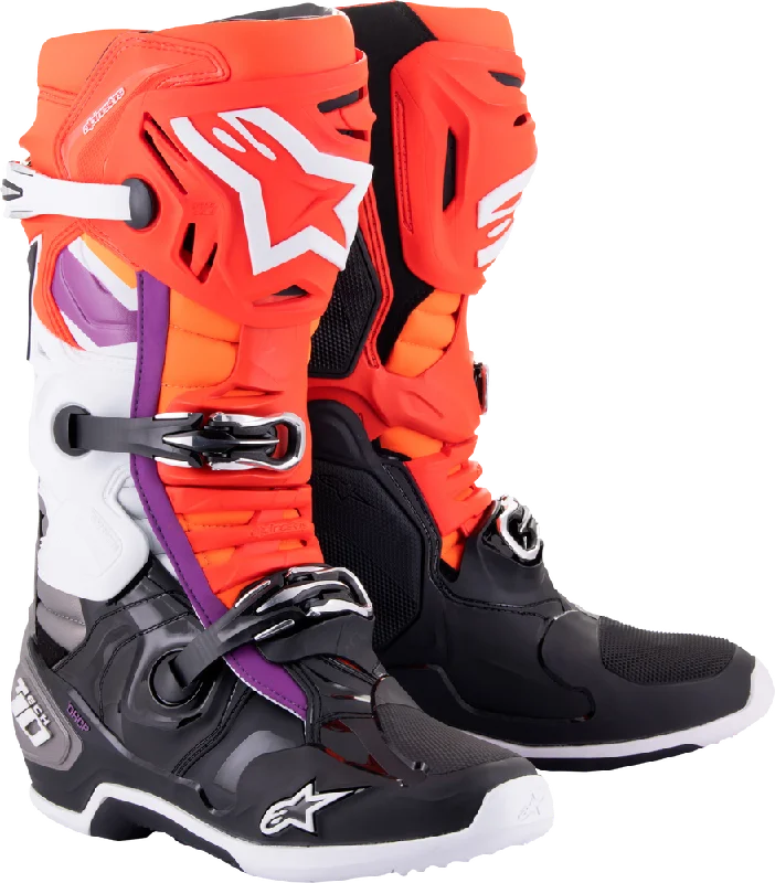 Black/Red Fluo/Orange Fluo/White / 7