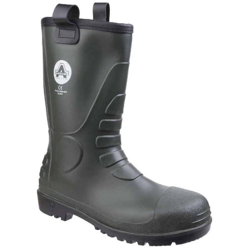 Amblers Fs97 Pvc Safety Rigger Boots Womens