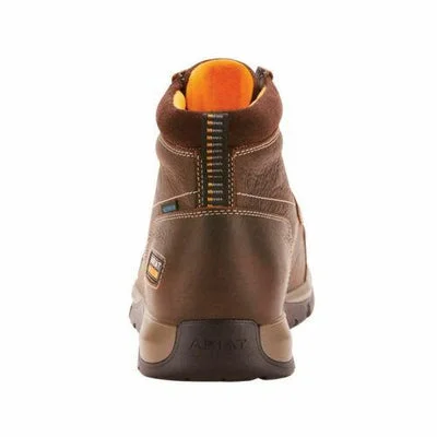 Ariat 10024953 Men Edge LTE Chukka H2O Comp Toe Dark Brown Work Boots