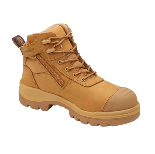 BLUNDSTONE 8550 Unisex RotoFlex Zip Safety Boot - Wheat