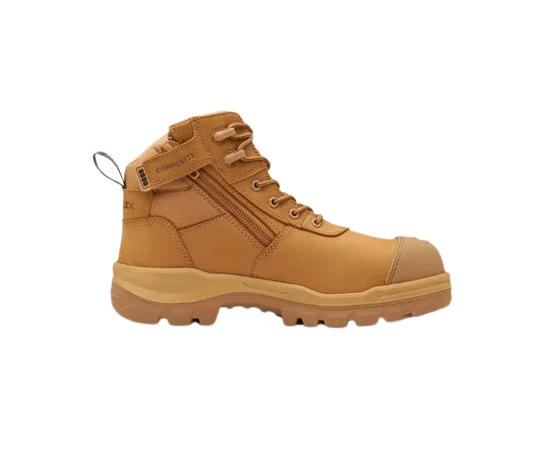 BLUNDSTONE 8550 Unisex RotoFlex Zip Safety Boot - Wheat