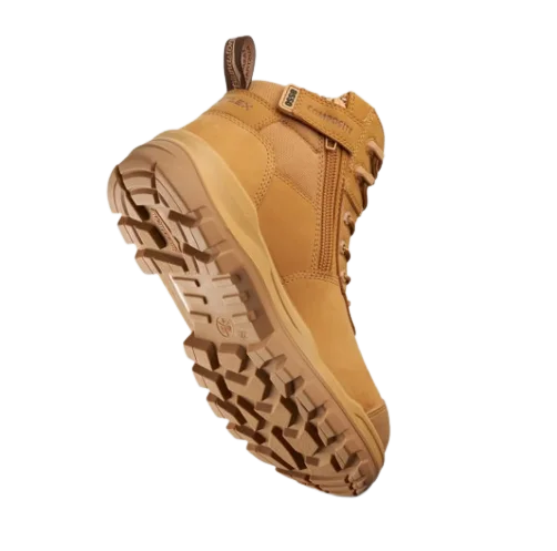 BLUNDSTONE 8550 Unisex RotoFlex Zip Safety Boot - Wheat