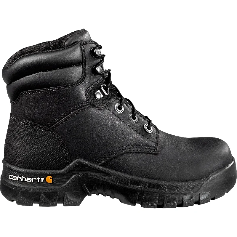 Carhartt Women's 6"" Rugged Flex Lace Closure Work Boot -Black- FF5361-W