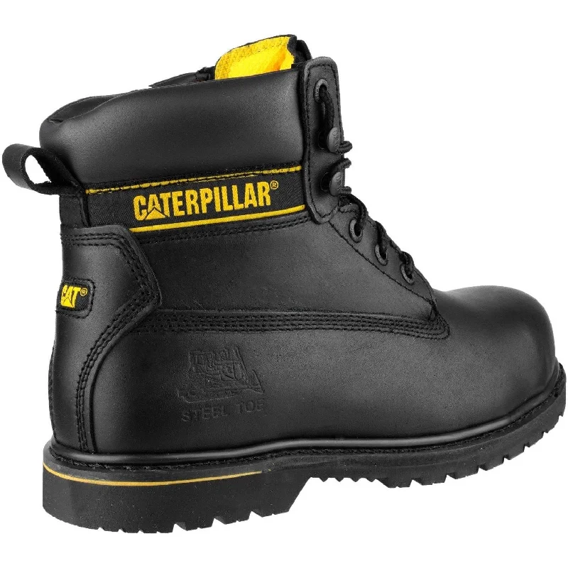 Caterpillar NEW Holton SB Wide-Fit Safety Boots with Steel Toe Cap