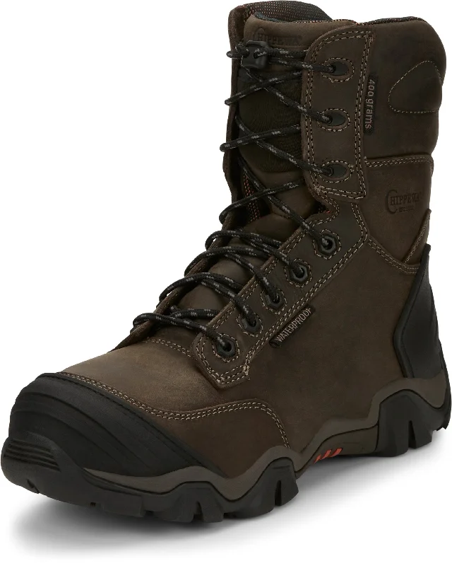 Chippewa Men's Cross Terrain Waterproof Insulated Nano Composite Toe Hiker Work Boots AE5014