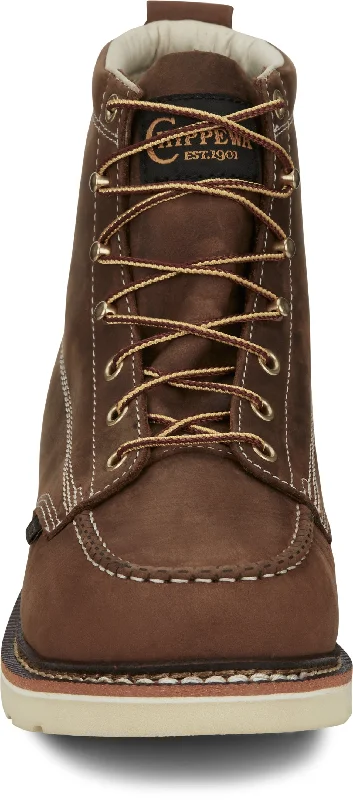 Chippewa Men's Edge Walker Steel Toe Lace-Up Works Boots ED5321