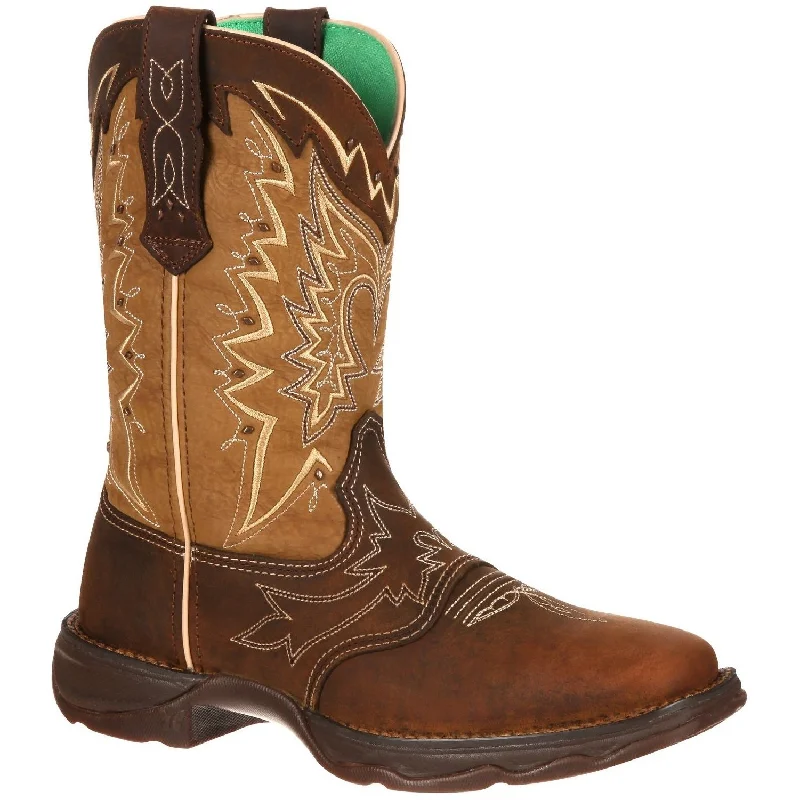 Durango Women's Lady Rebel Let Love Fly 10"" Square Toe Western Boot