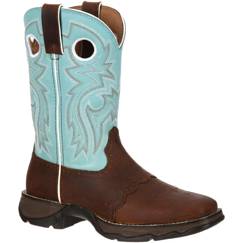 Durango Women's Lady Rebel Square Toe Western Boot - Brown - RD3471