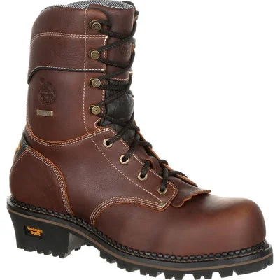 GEORGIA LOGGER COMPOSITE TOE WATERPROOF WORK BOOT GB00236