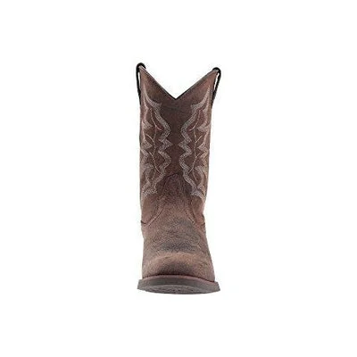 7221 Justin Men's 11"" Stampede Distressed Brown Buster