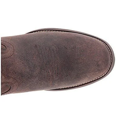 7221 Justin Men's 11"" Stampede Distressed Brown Buster