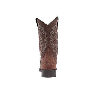 7221 Justin Men's 11"" Stampede Distressed Brown Buster