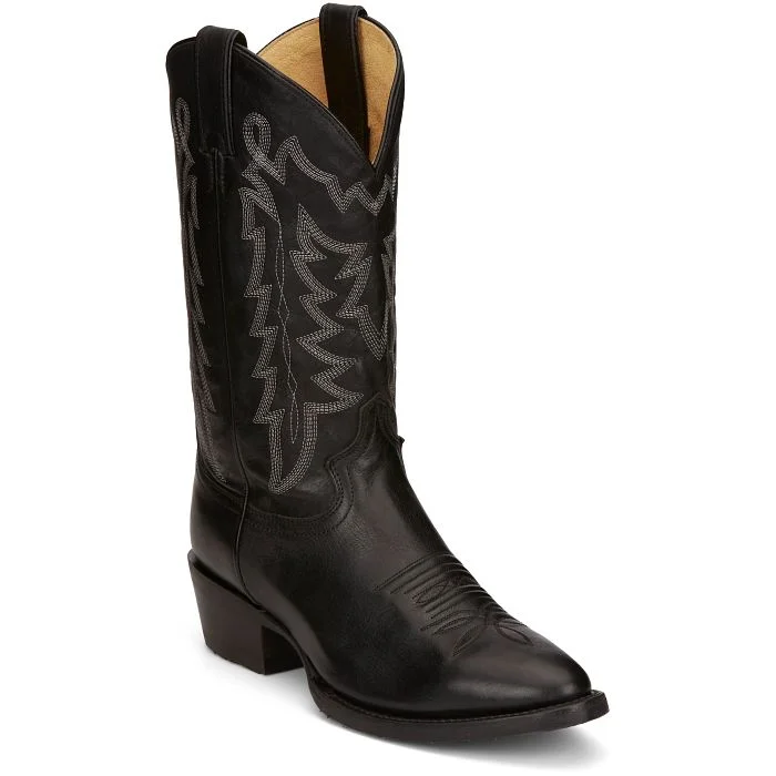 JUSTIN MENS HAYNE 12"" WESTERN BOOT CJ2001