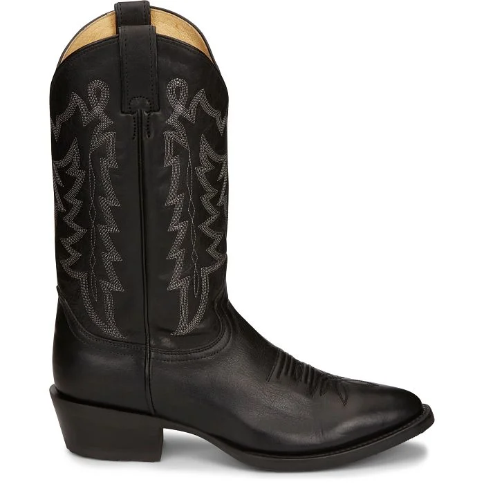 JUSTIN MENS HAYNE 12"" WESTERN BOOT CJ2001