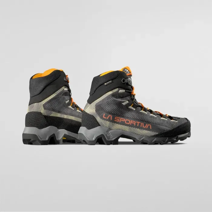 La Sportiva Aequilibrium Hike GTX Mens Hiking Boot - Carbon/Papaya