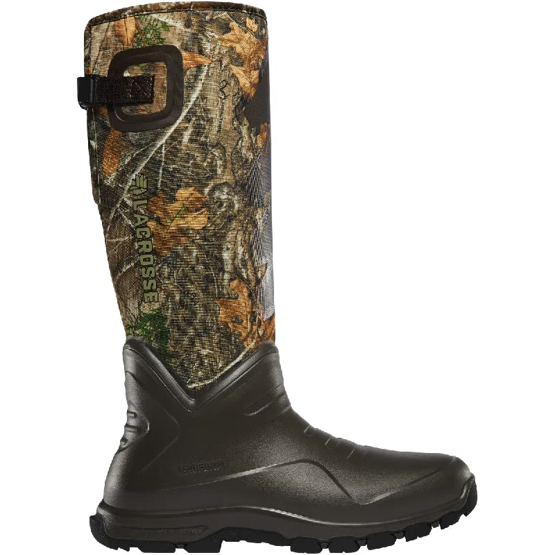 Lacrosse Men's Aerohead Sport 16"" Soft Toe WP Rubber Hunt Boot Realtree 340228