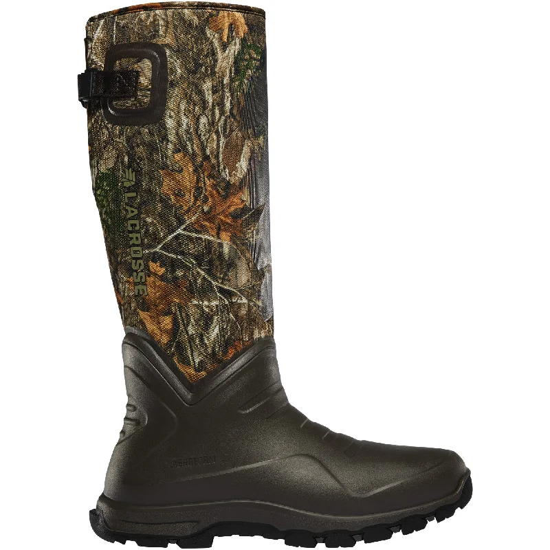 Lacrosse Men's Aerohead Sport 16"" Soft Toe WP Rubber Hunt Boot Realtree 340230