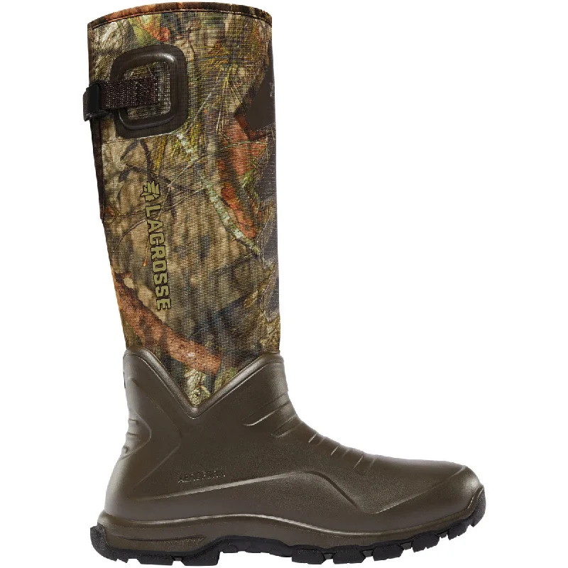 Lacrosse Men's Aerohead Sport 16"" Soft Toe WP Rubber Hunt Boot - Mossy Oak - 340222