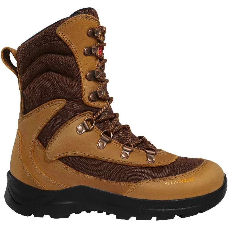 Lacrosse Women's Clear Shot 8"" WP 800G Hunt Boot - Brown - 542165