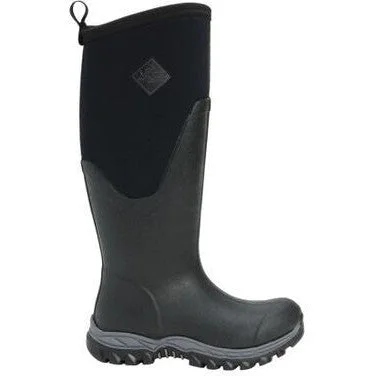 Muck Women's Arctic Sport II WP Tall Work Boot -Black- AS2T000