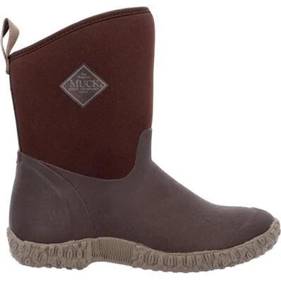 Muck Women's Muckster II Mid Waterproof Work Boot -Brown- WM2900