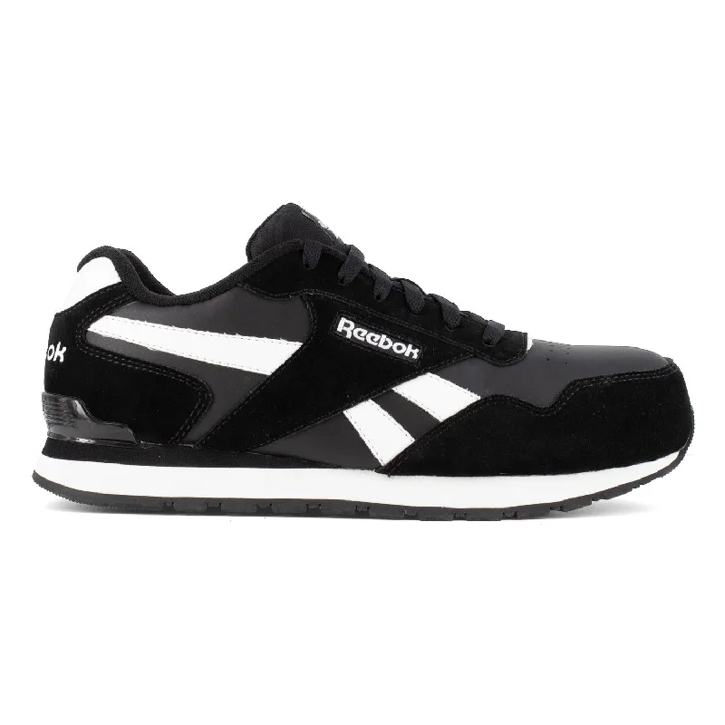 Harman Composite-Toe Athletic Work Shoe Black/White