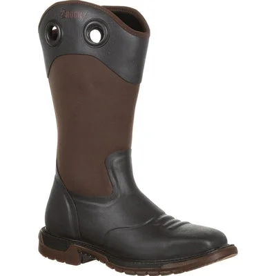 ROCKY ORIGINAL RIDE FLX STEEL TOE RUBBER BOOT RKW0244