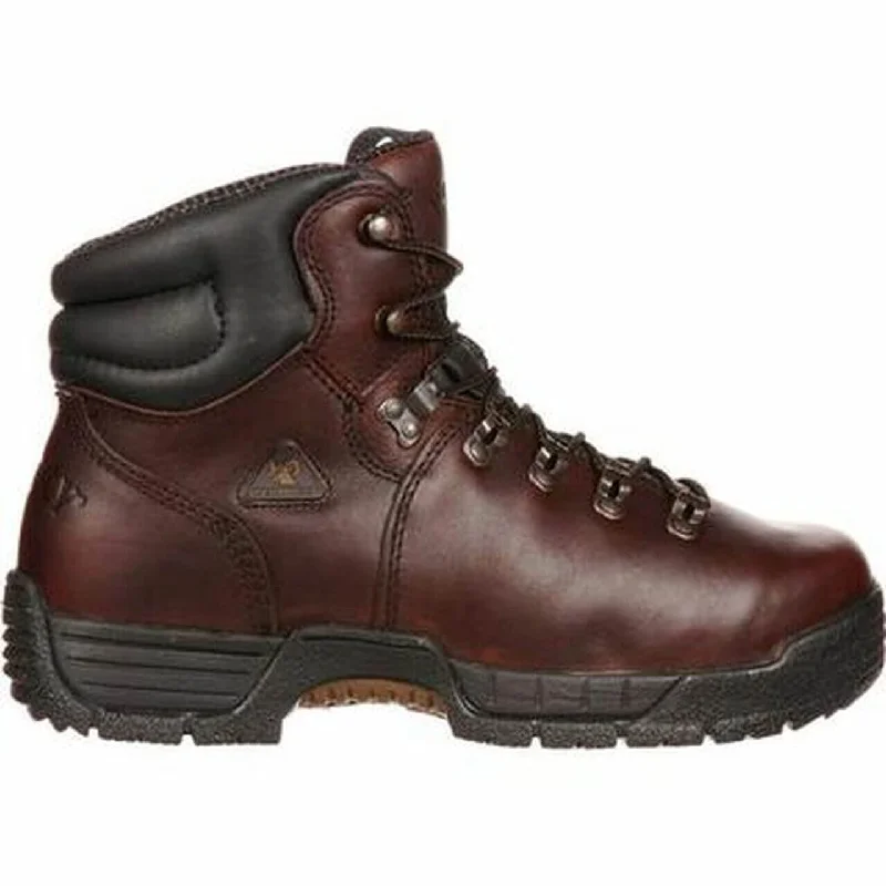 Rocky Men's 6"" Mobilite Round Steel Toe Waterproof Work Boot