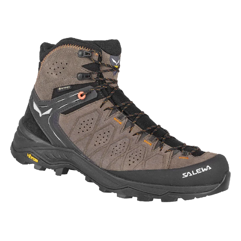 Alp Trainer 2 Mid GTX Hiking Boot - Wallnut/Fluo Orange