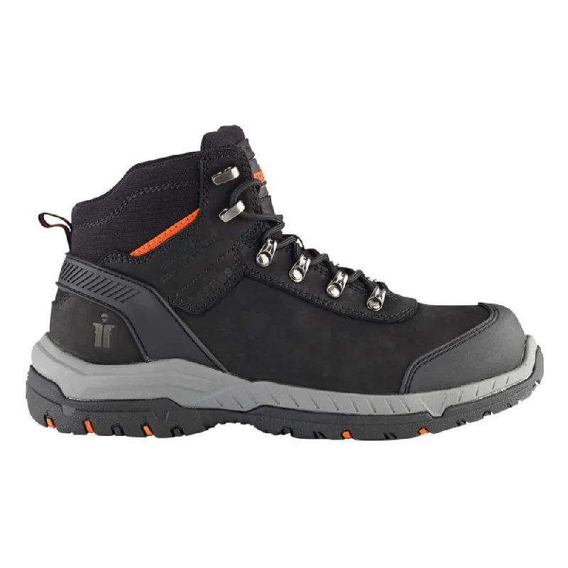 Scruffs Sabatan Safety Work Boots Black - Sale