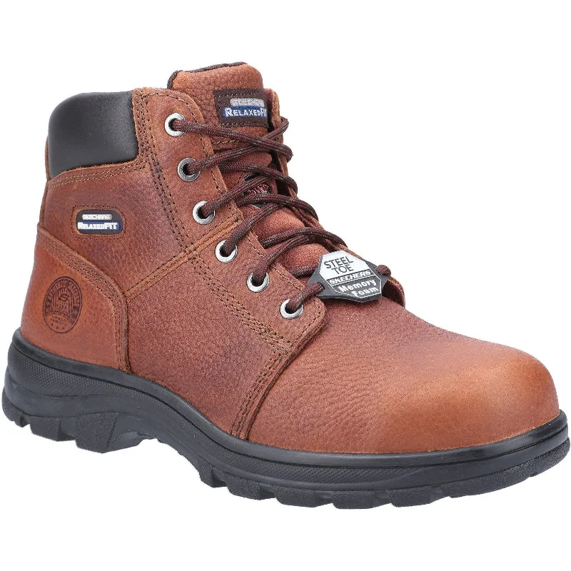 Skechers Work Workshire Safety Boot with Steel Toe Cap