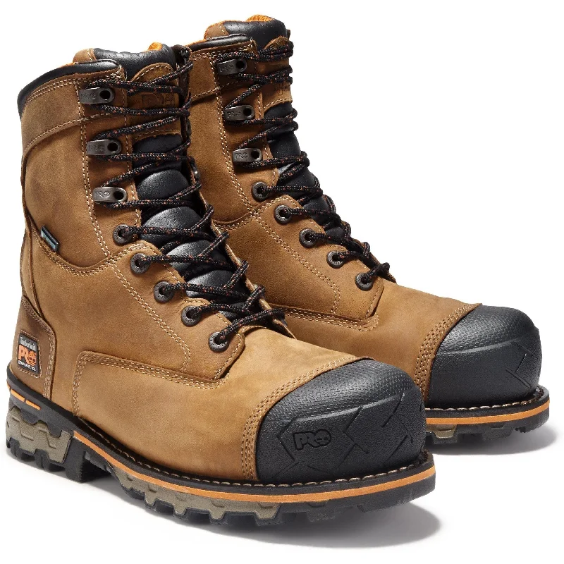 Timberland PRO Men's Boondock 8"" Comp Toe WP Work Boot - TB192671214