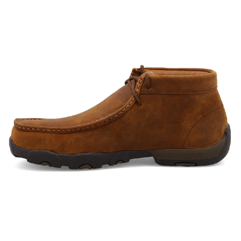 Twisted X Men's Chukka Driving Moc Steel Toe with Met Guard Work Shoe