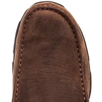 Twisted X Men's Peanut Brown Steel Toe MET Guard Driving Mocs MDMSM01