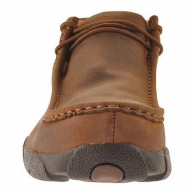 Twisted X Men's Peanut Brown Steel Toe MET Guard Driving Mocs MDMSM01