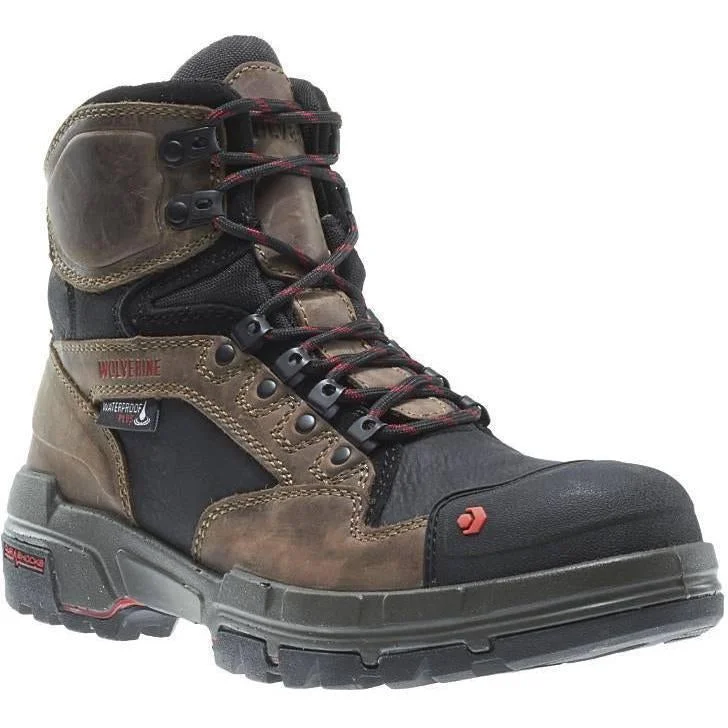 Wolverine Men's Legend Durashocks Safety Toe 6"" Work Boot W10612