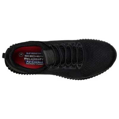 skechers MEN'S WORK RELAXED FIT: CESSNOCK SR 77188 BLK