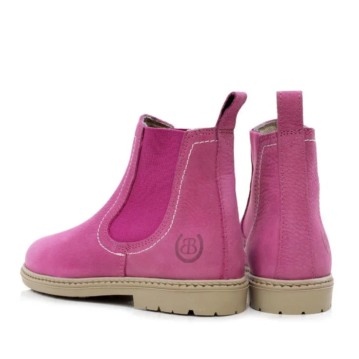 Toddy Childrens Short Boot- Raspberry