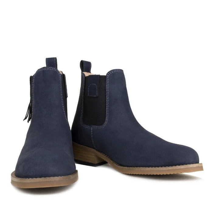 Tulsa Short Boots - Navy