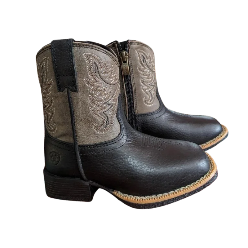 Ariat M&F Kid's Lil Stomper Everlite Black Boots