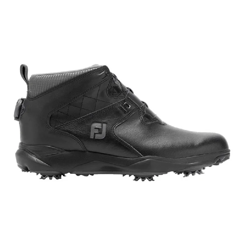 FootJoy Winter Boa Spiked Waterproof Boots - Black