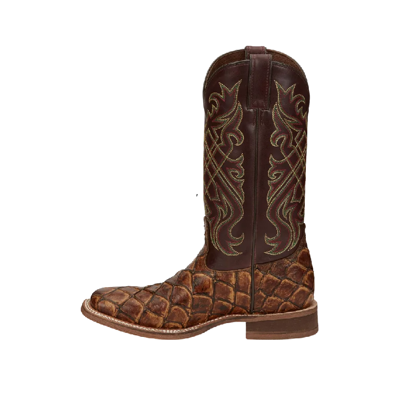 Nocona Men's Bryce Maple Western Broad Square Toe Boots