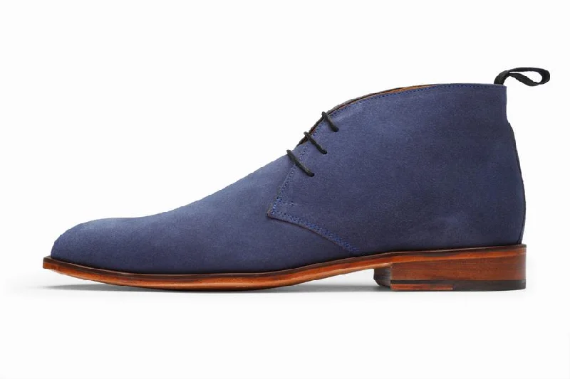 Chukka Boot - Navy Suede