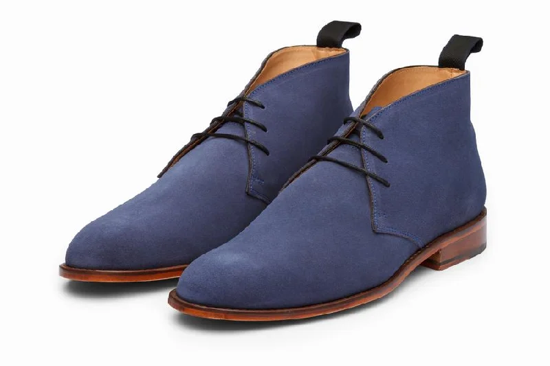 Chukka Boot - Navy Suede