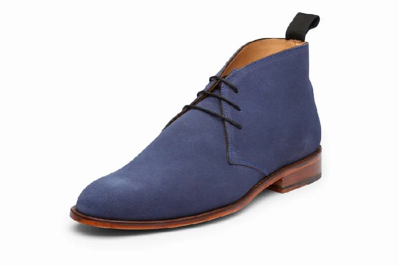 Chukka Boot - Navy Suede