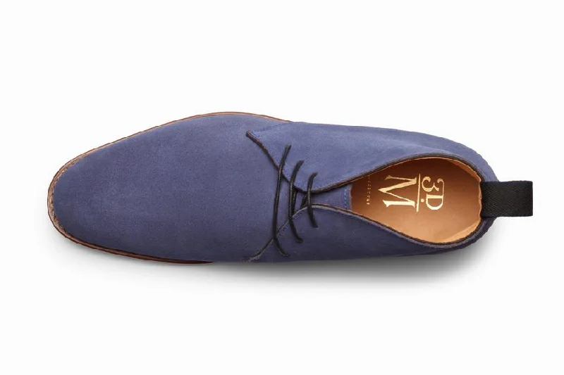 Chukka Boot - Navy Suede