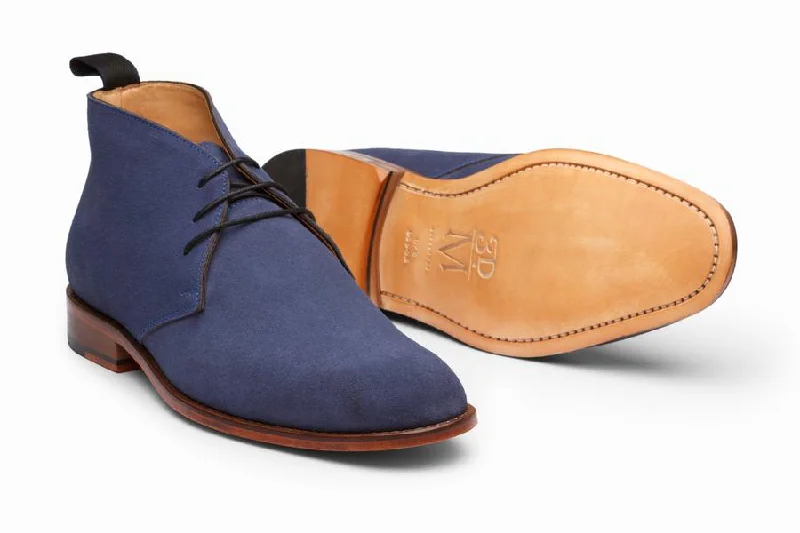 Chukka Boot - Navy Suede