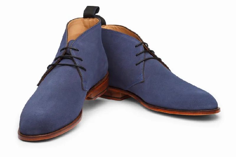 Chukka Boot - Navy Suede